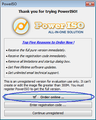 power iso 7.4 user name and registration code