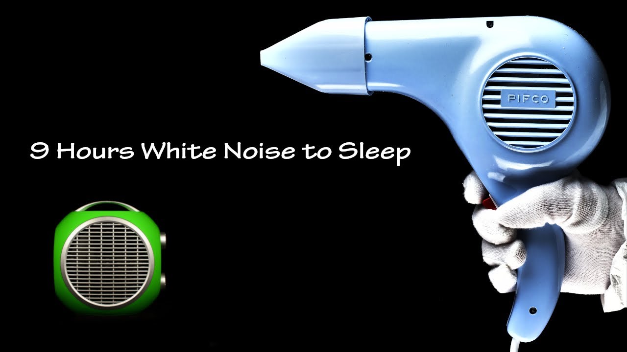 blow dryer white noise