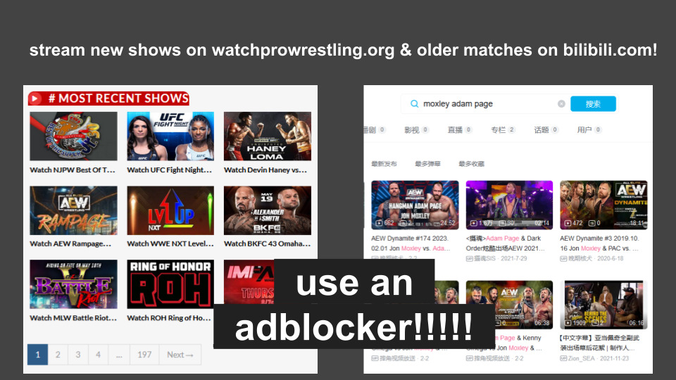 watchprowrestling