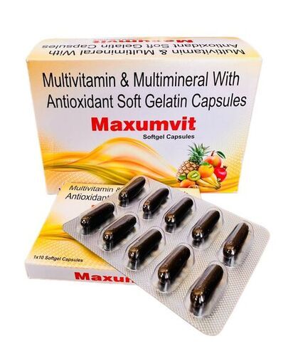 multivitamin and multimineral softgel capsules