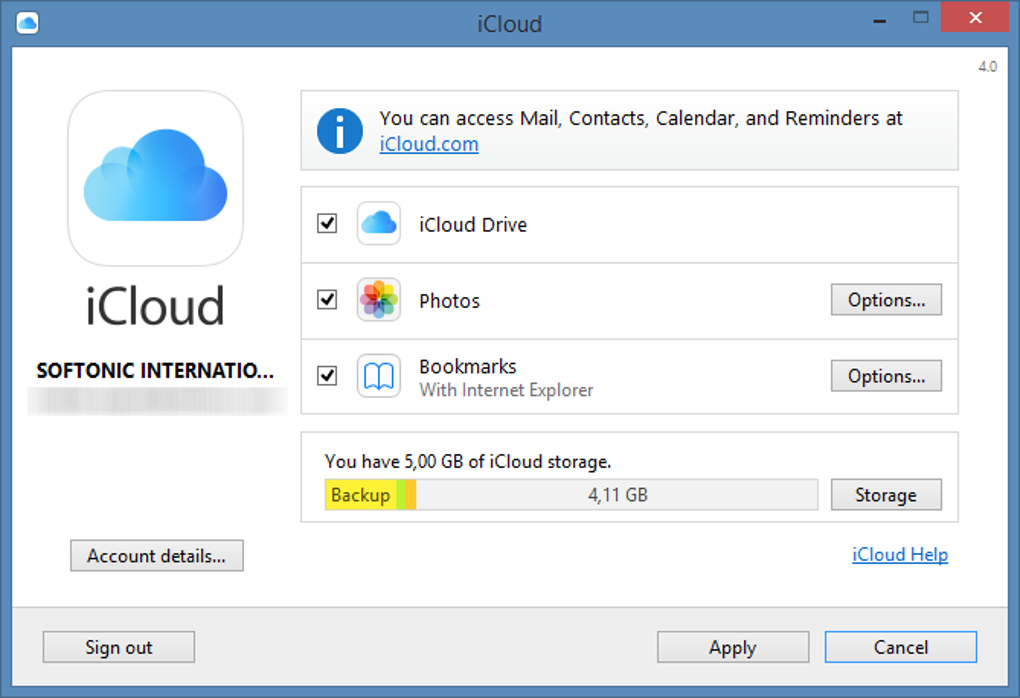 icloud software