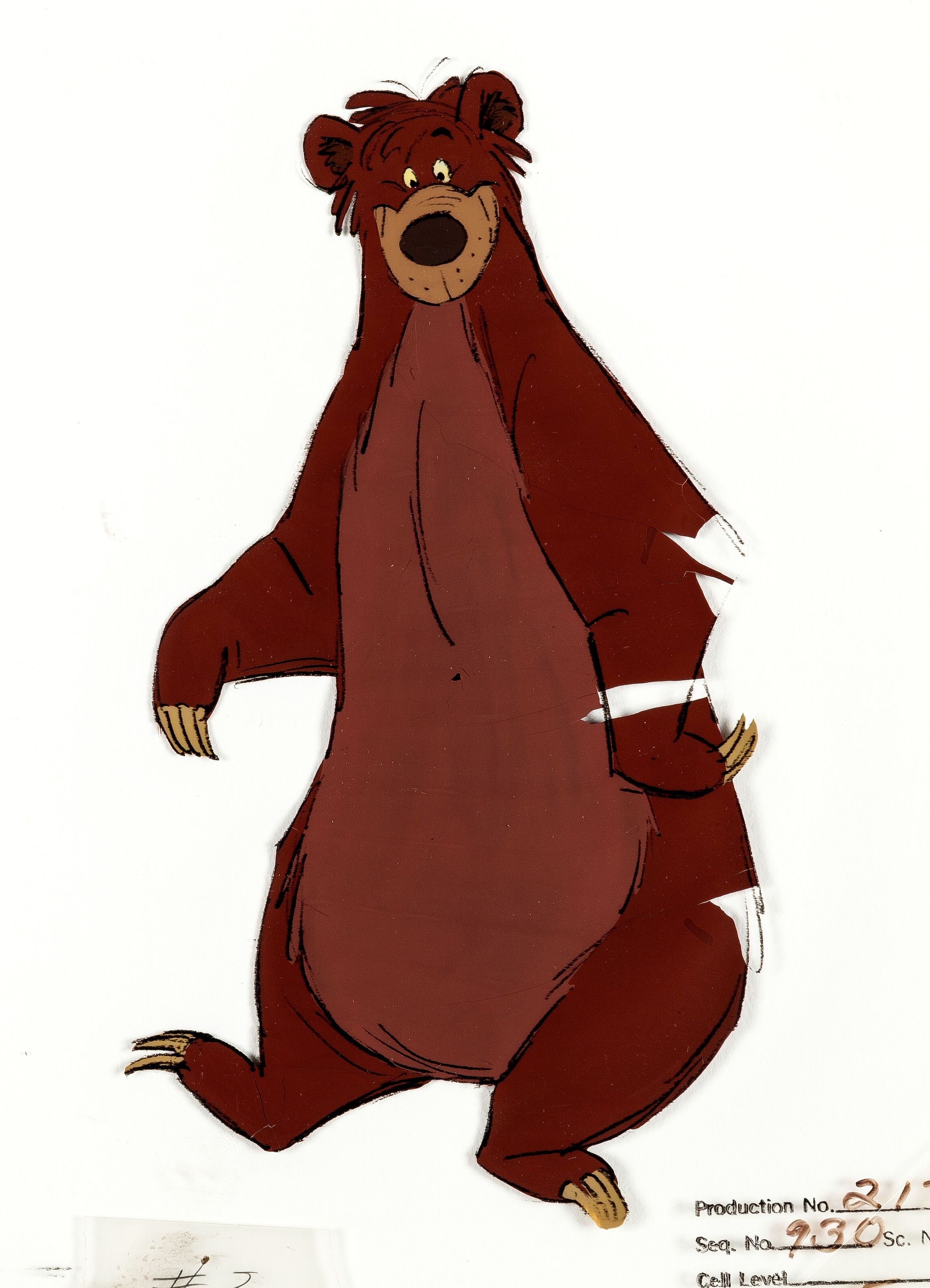 baloo the bear in the jungle book