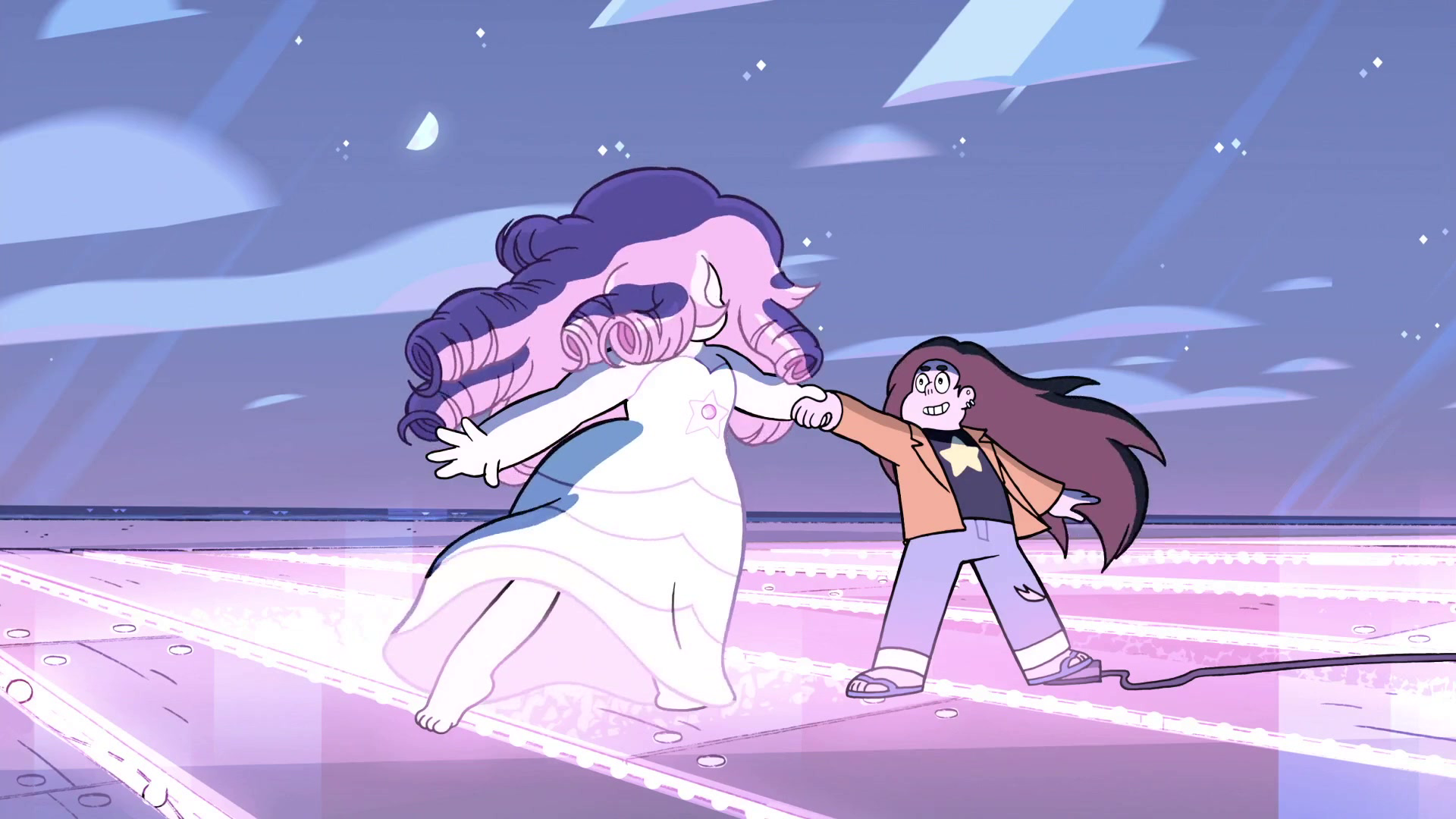 steven universe and rose quartz