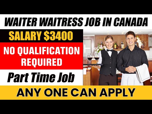 waiter jobs toronto