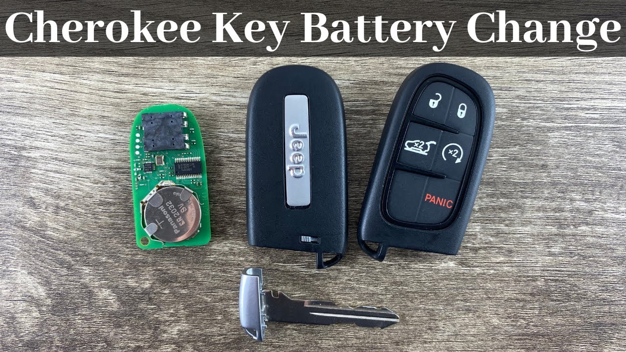 jeep key fob battery