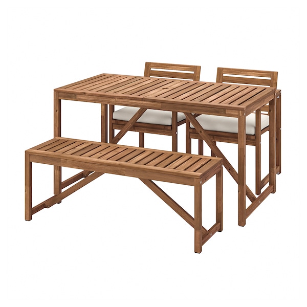 ikea wooden garden table