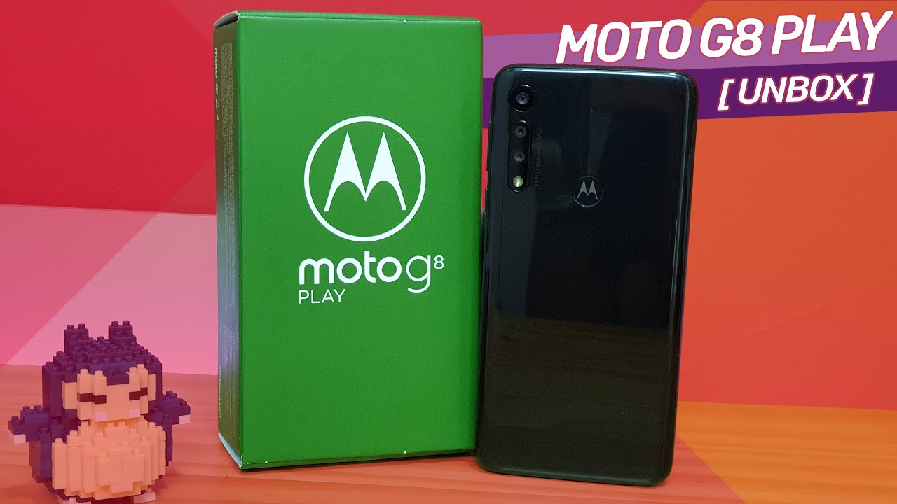 moto g8 play caja