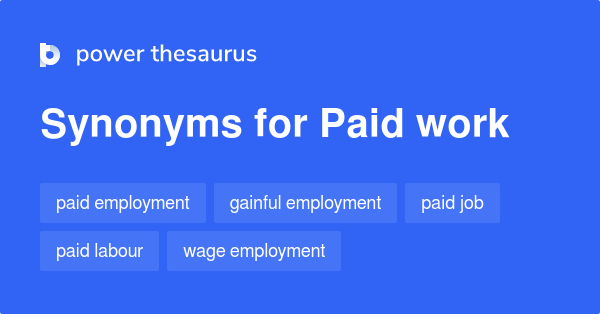 employment synonyms