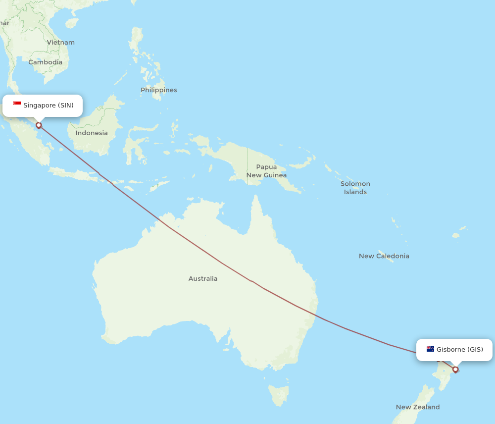 singapore to new zealand flight hours