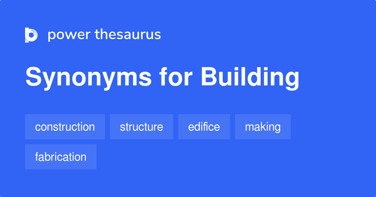 synonyms building