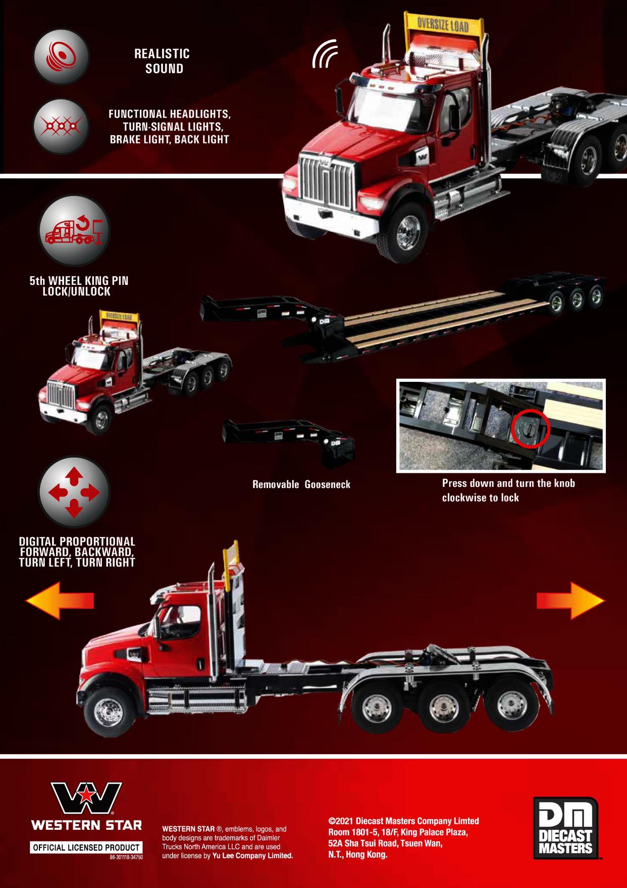 trailer a control remoto de gasolina