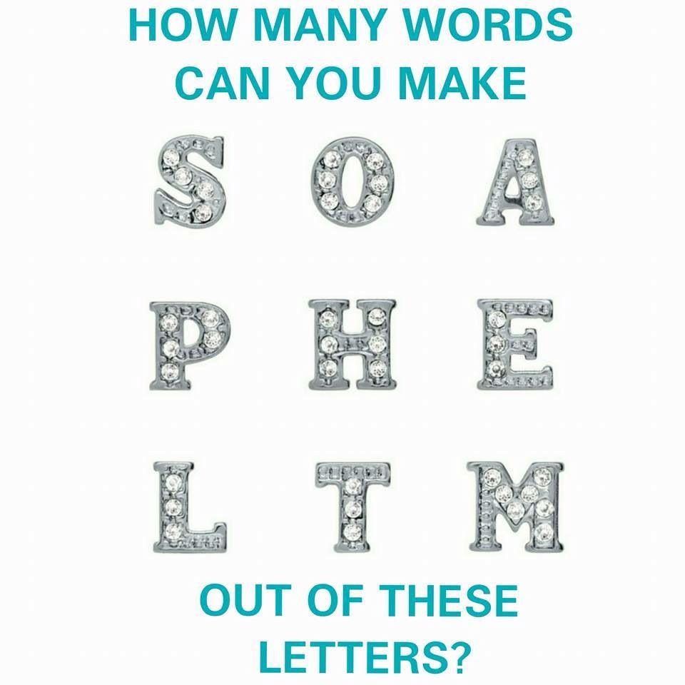 words made up of these letters