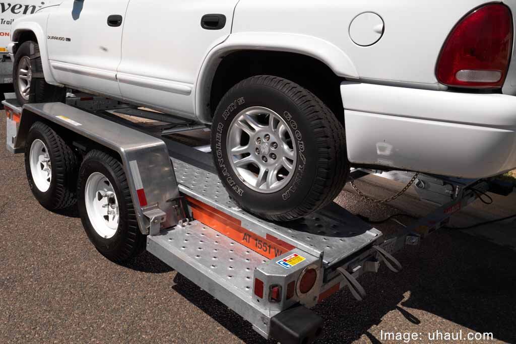 uhaul car trailer