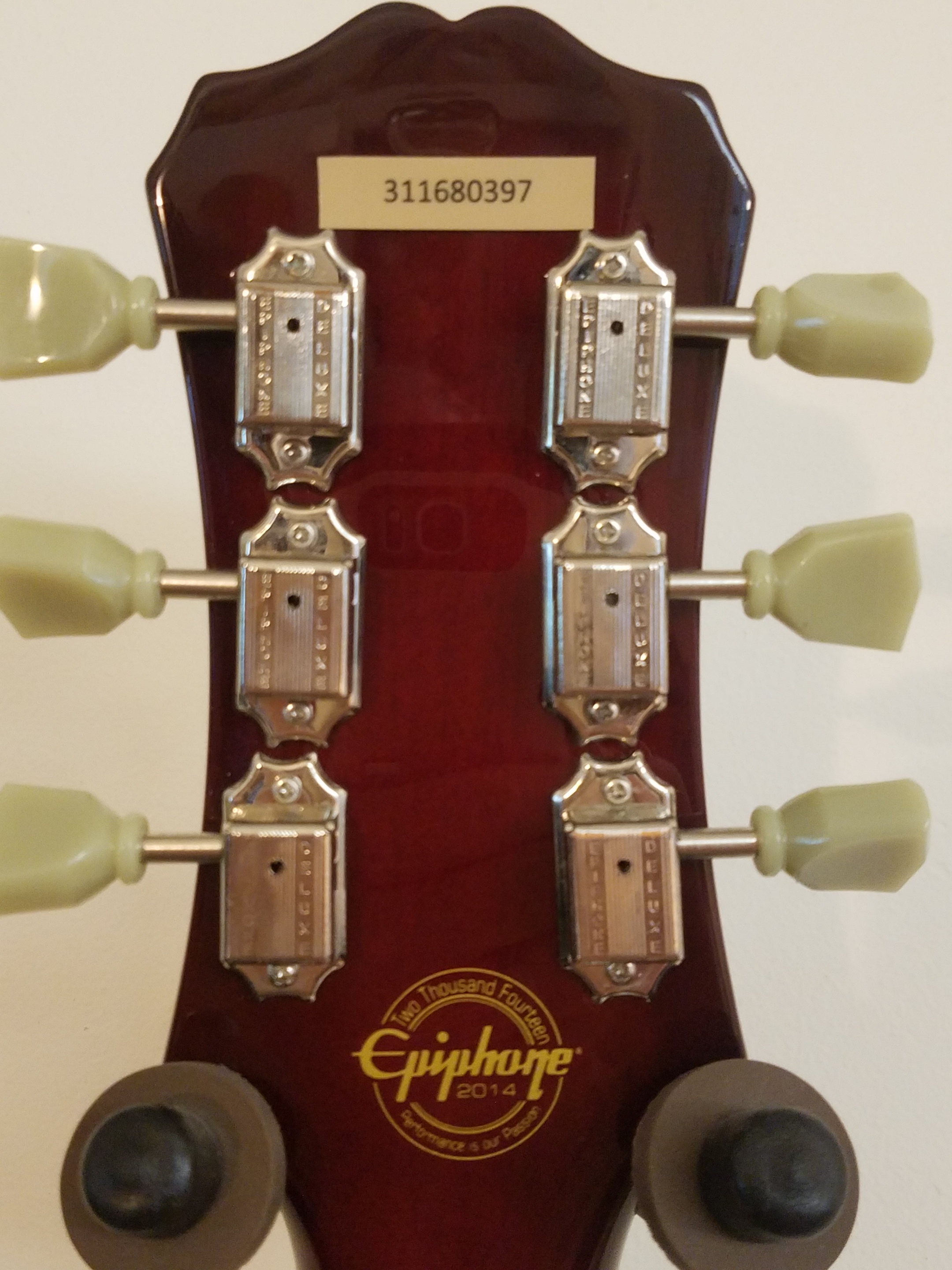 epiphone serial no