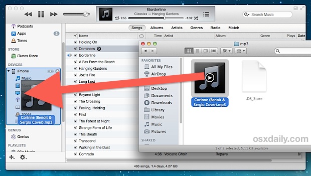 how to transfer music to ipod