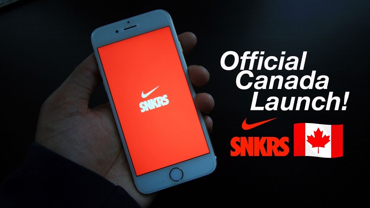 nike snkrs canada