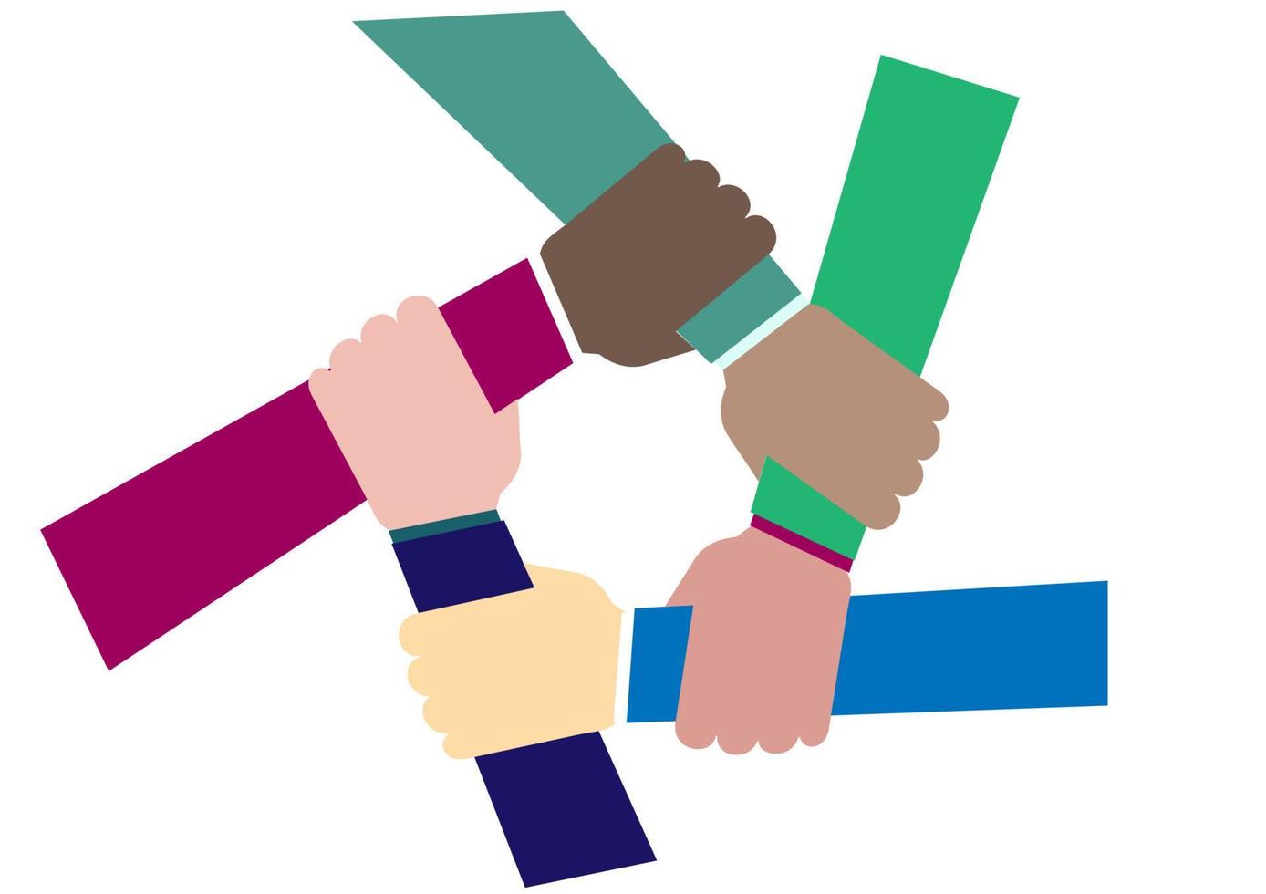 hands unity clipart