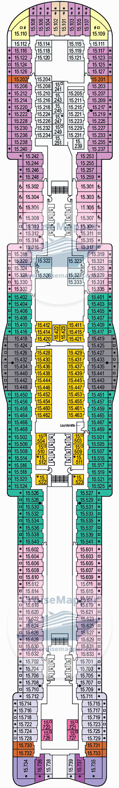 arvia ship deck plan