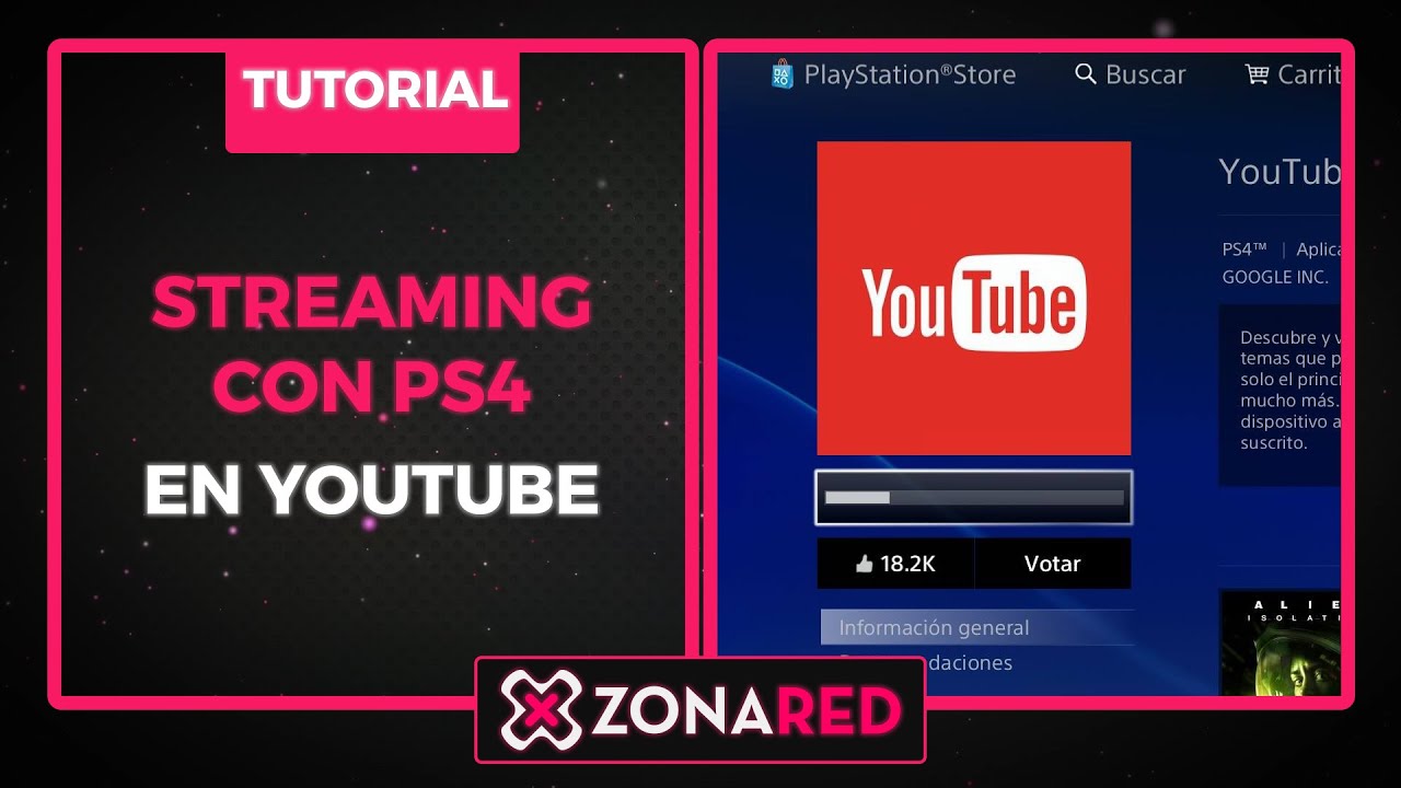 ps4 youtube