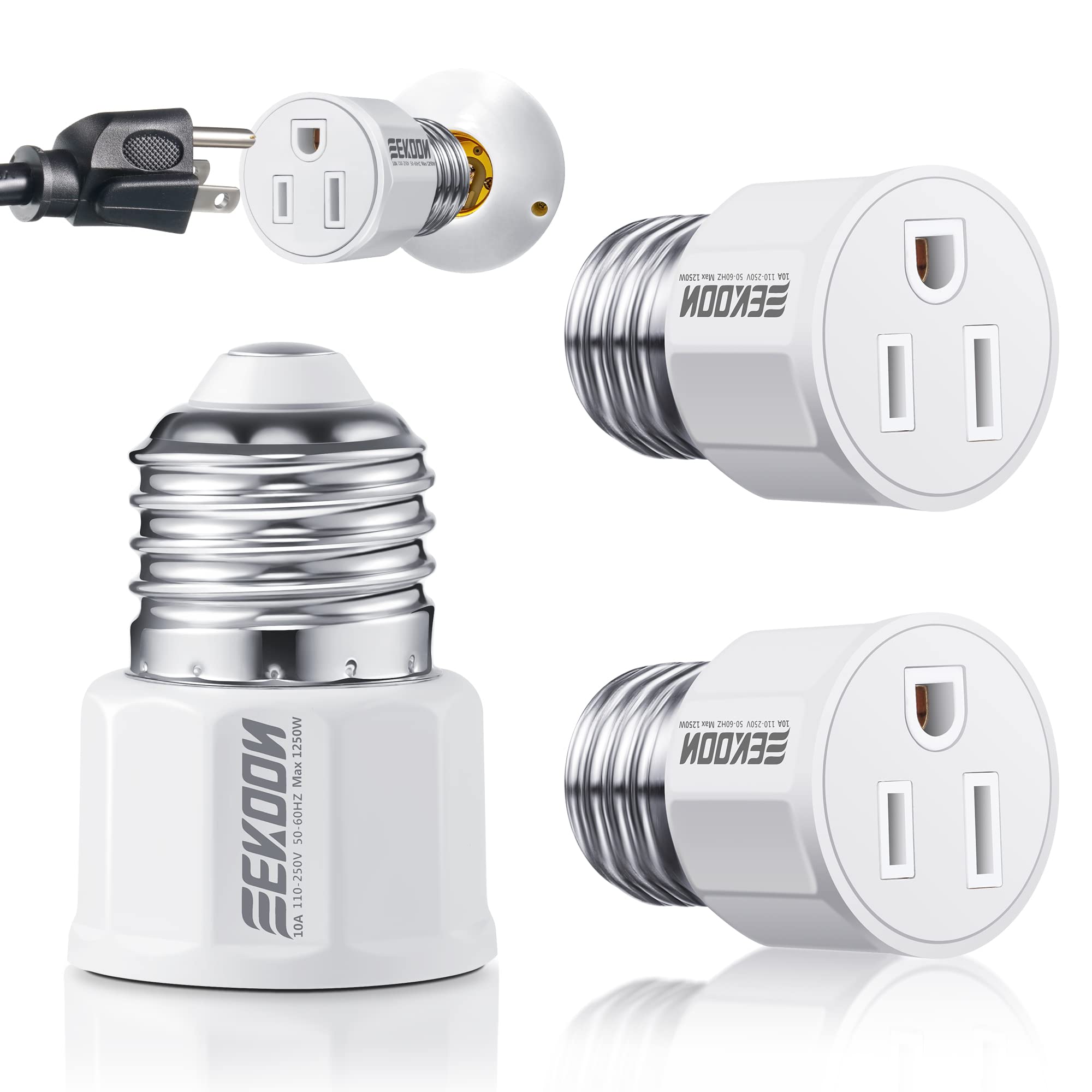 light bulb socket outlet adapter