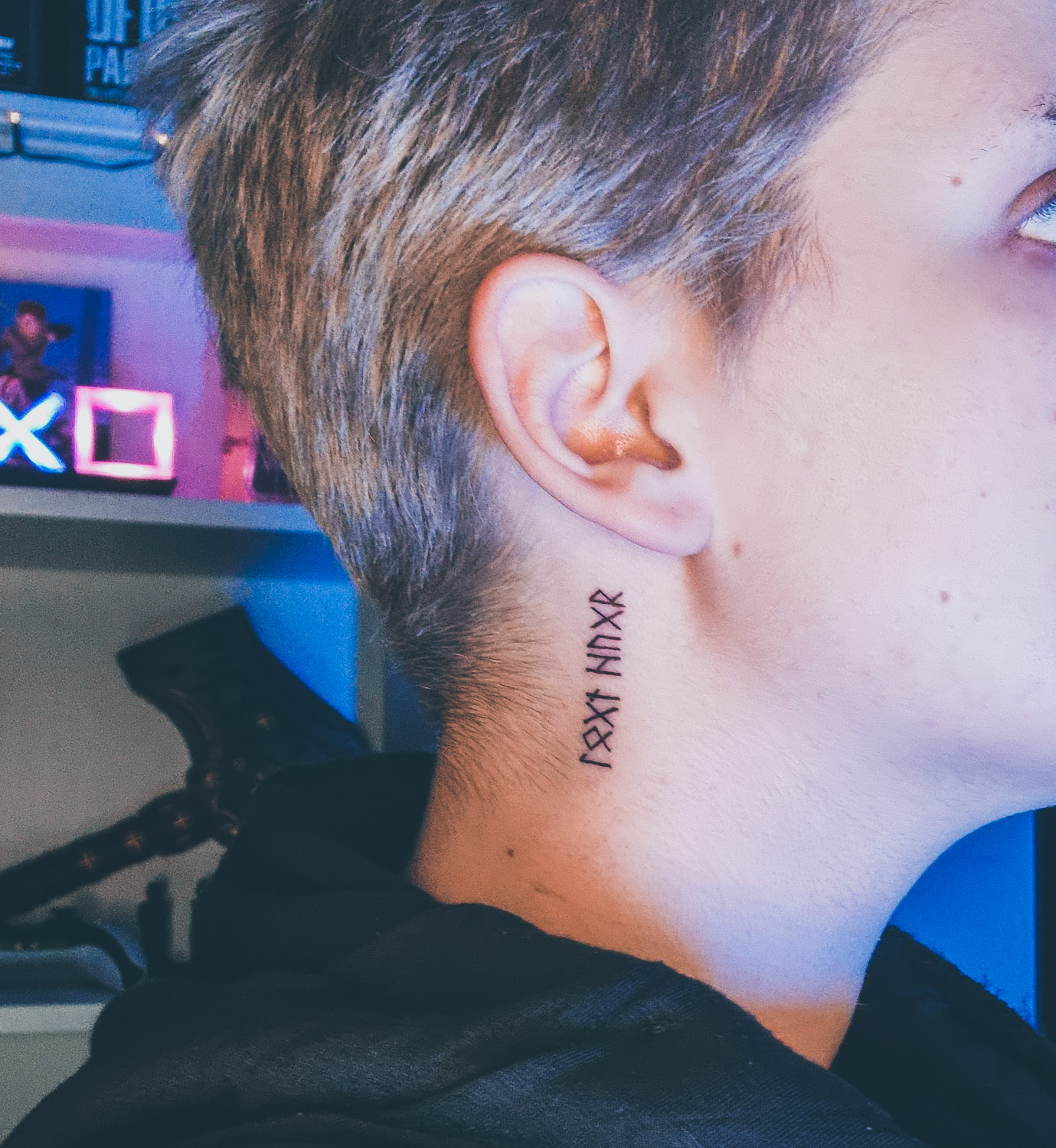 atreus tattoo neck