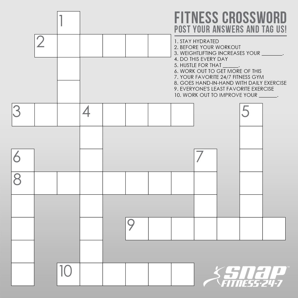 fit out crossword