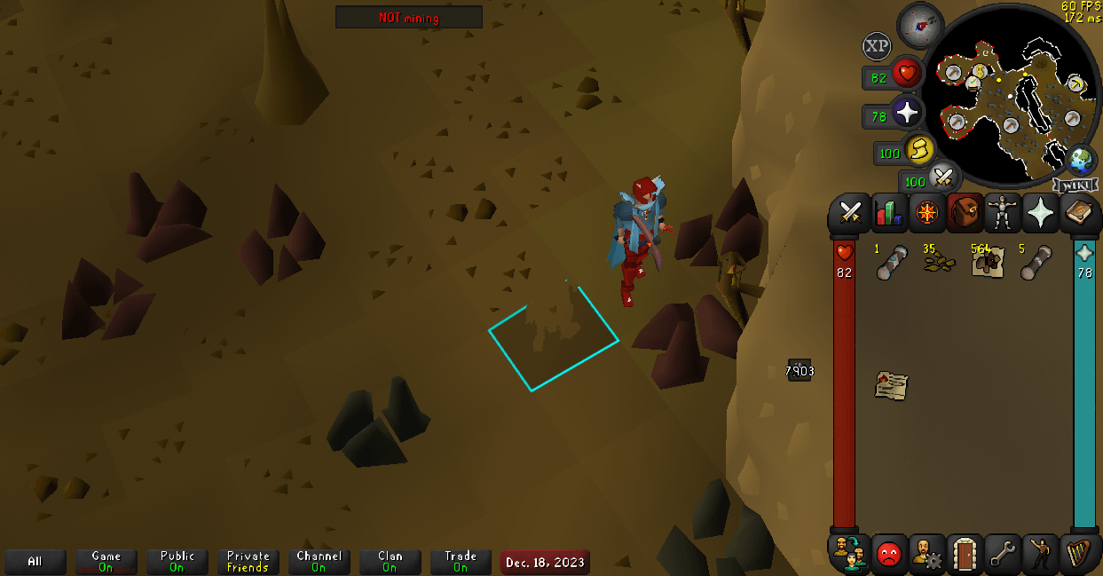 osrs training mining