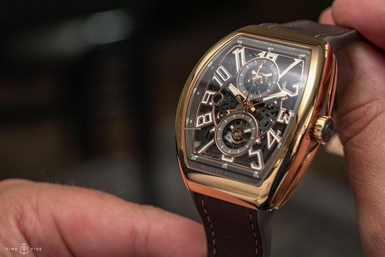 franck muller master banker gold