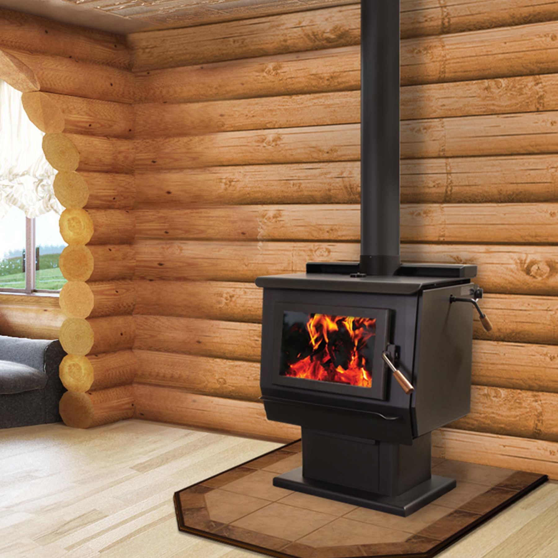 blaze king wood burning stove