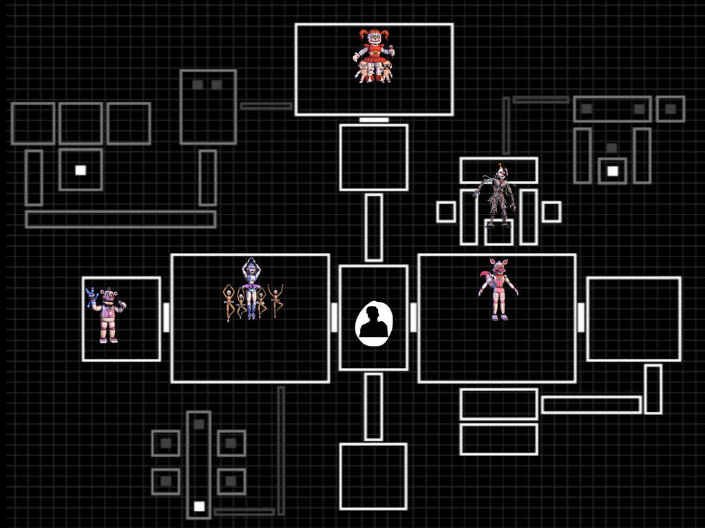 fnaf sl map