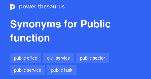 function thesaurus