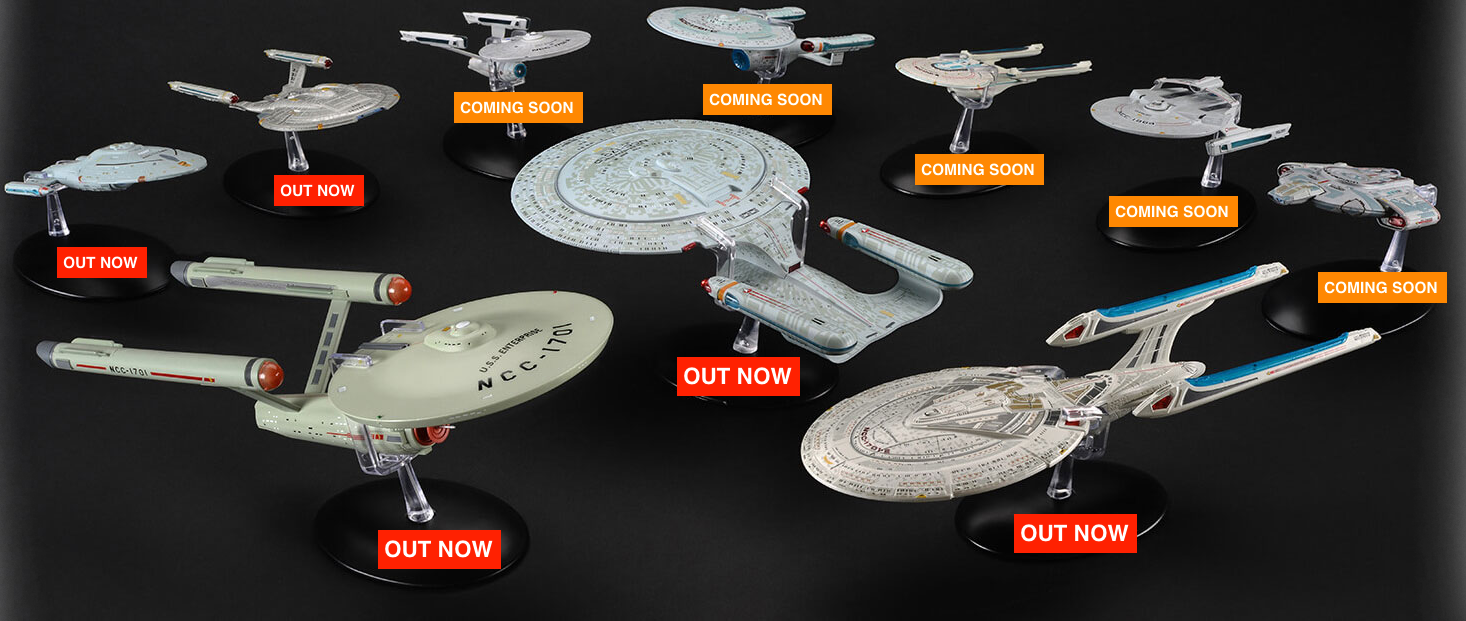 eaglemoss star trek collection