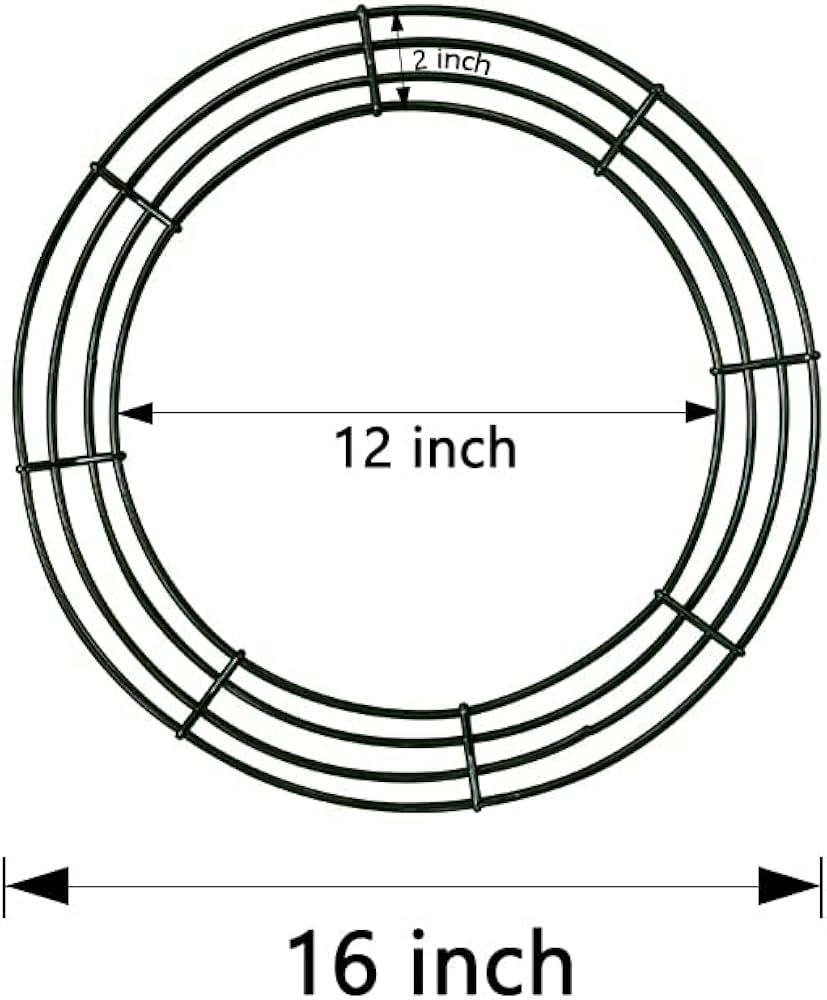 wreath frame large