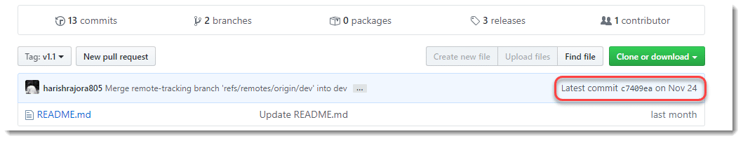 github create tag