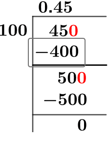 45 in decimal