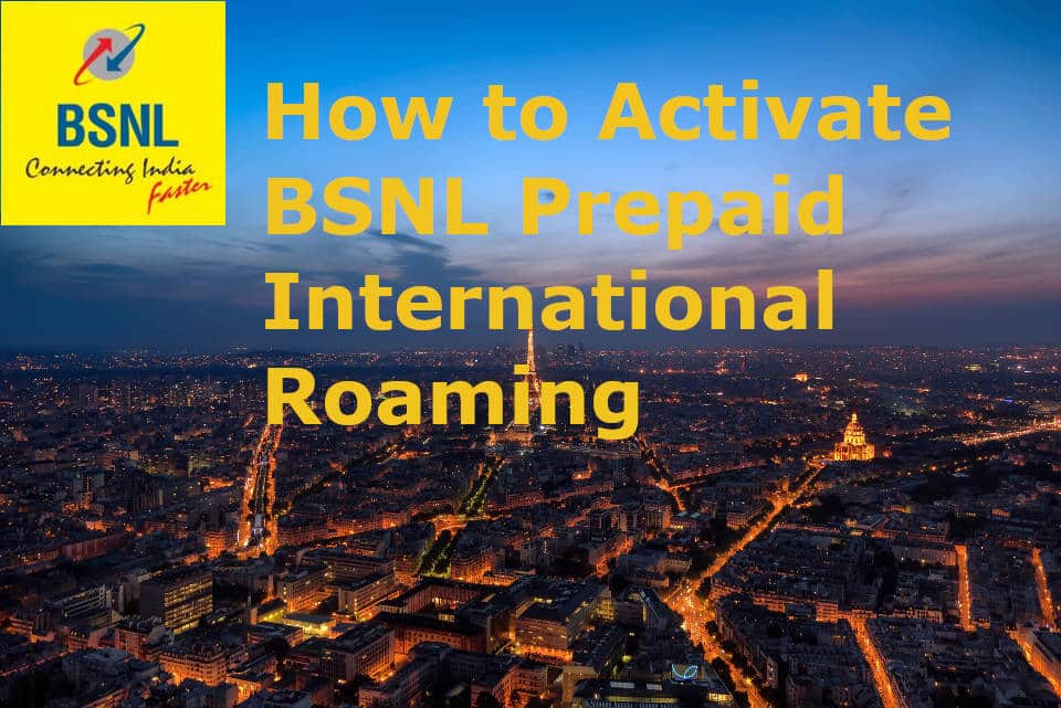 bsnl international roaming countries list
