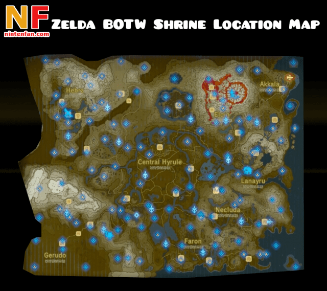 botw all shrines