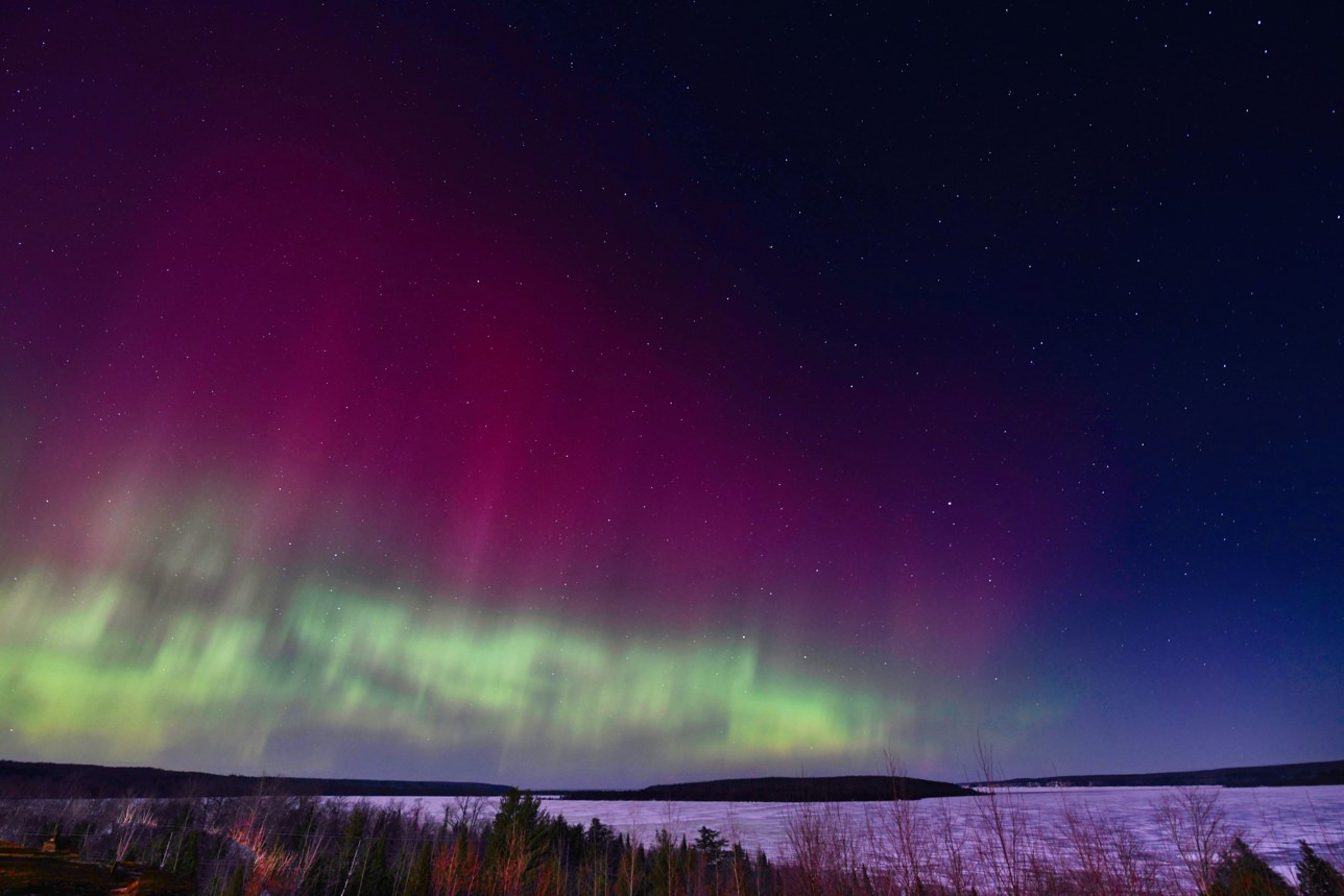 northern lights new england tonight