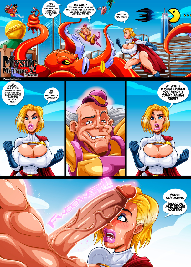 power girl porn comics