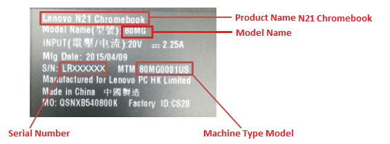 serial number check lenovo