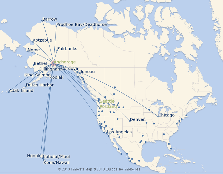 flights to alaska anchorage