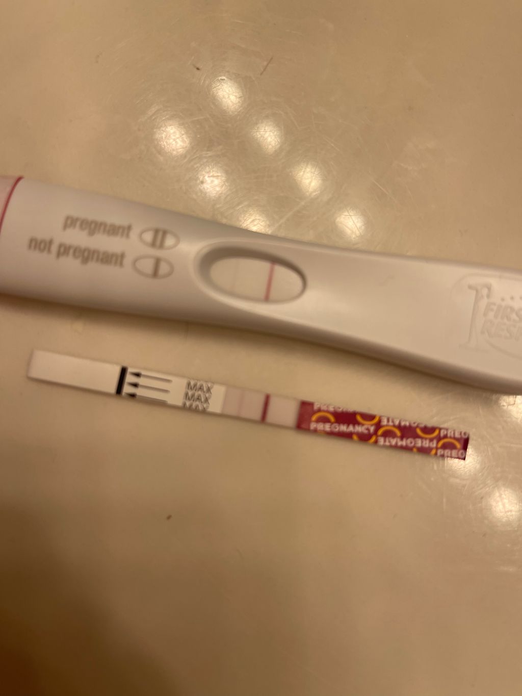 pregnancy test at 12 dpo