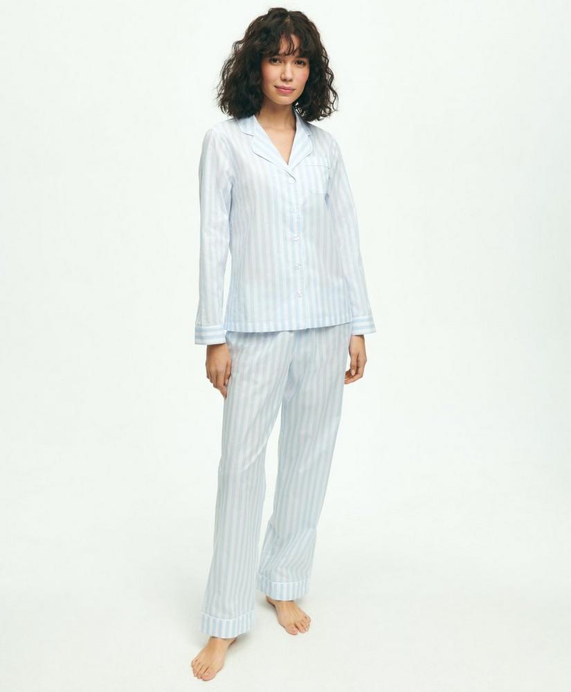 womens cotton poplin pajamas