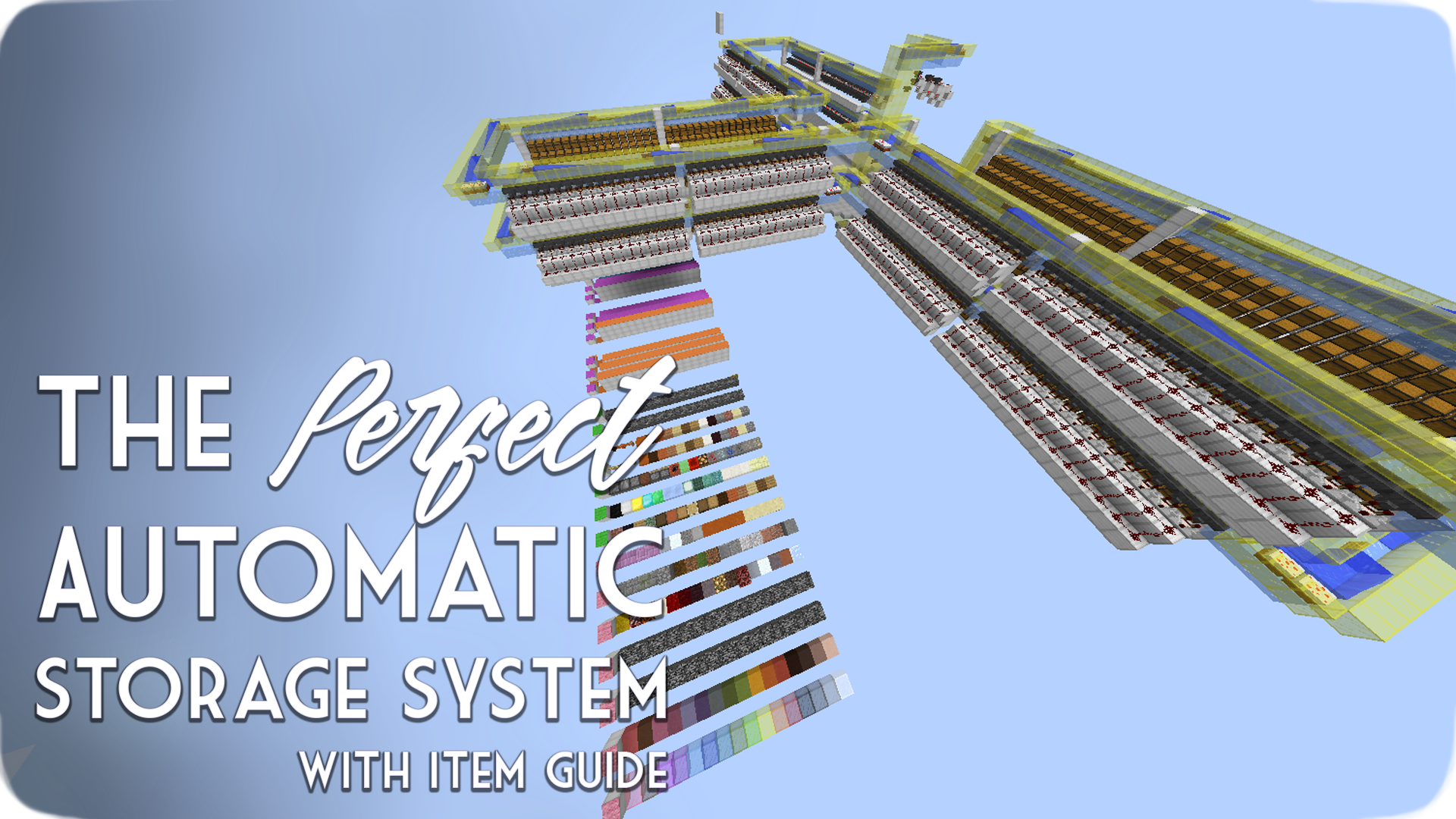 how to make an auto storage system in minecraft