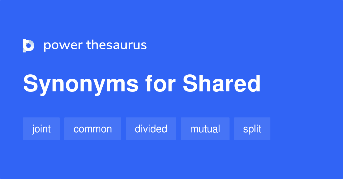 shared synonym