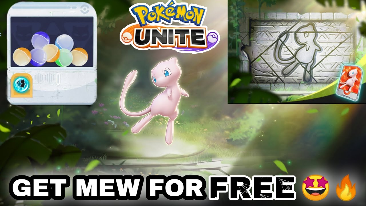 how to get mew in pokemon unite