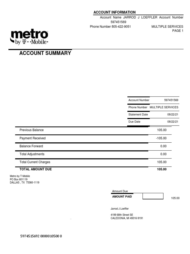 metropcs.com pay phone bill