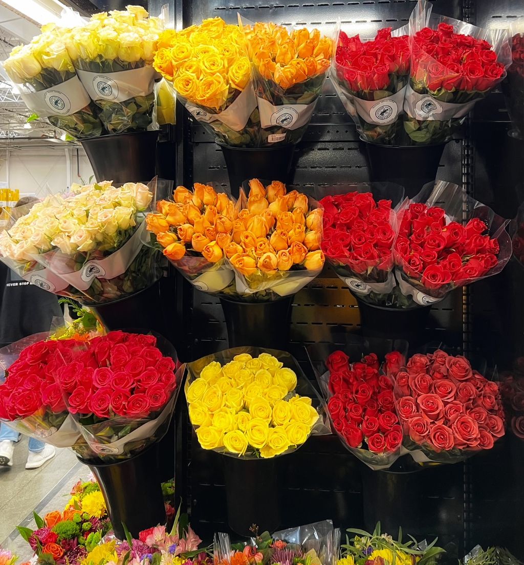 costco warehouse flowers