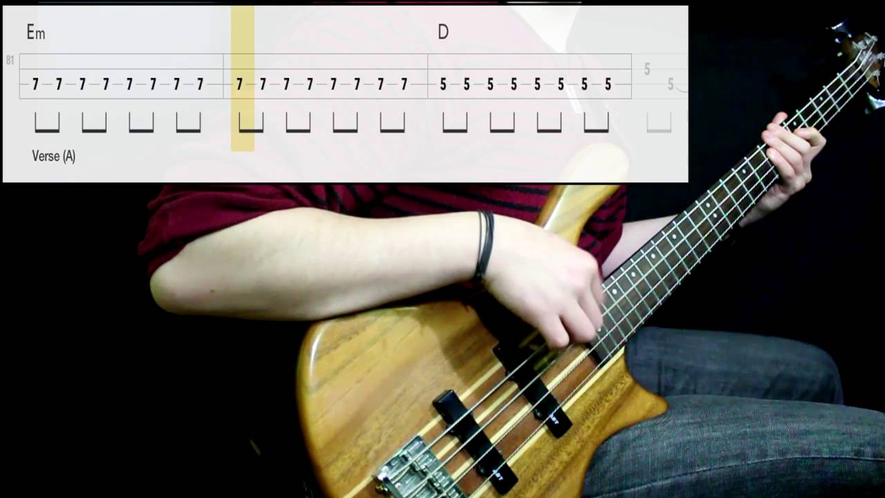 paranoid bass tab