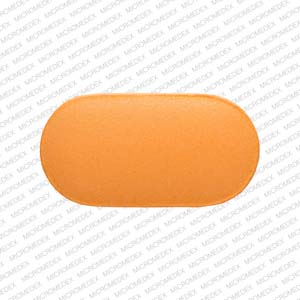 orange oval pill no markings